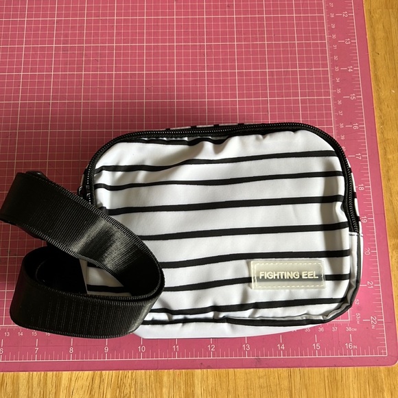 Fighting Eel Bags Fighting Eel New Side Pouch Belt Bag Stripe